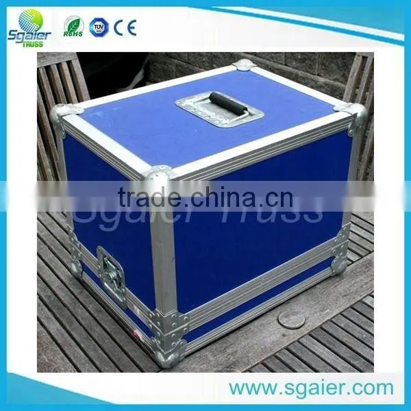 2016 sgaier hot sell shockproof flight case/white flight case/white rack case