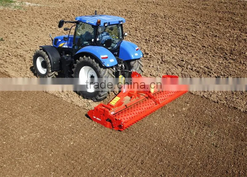 best quality tractor pto driven power harrow/rotary harrow/heavy powered harrow with CE approved