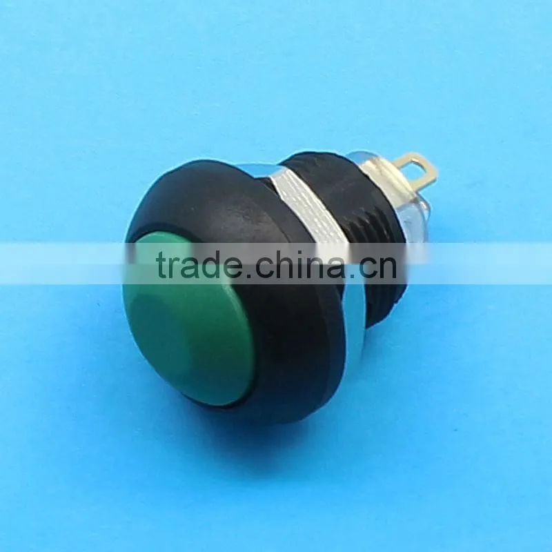 12mm mini waterproof push button switch