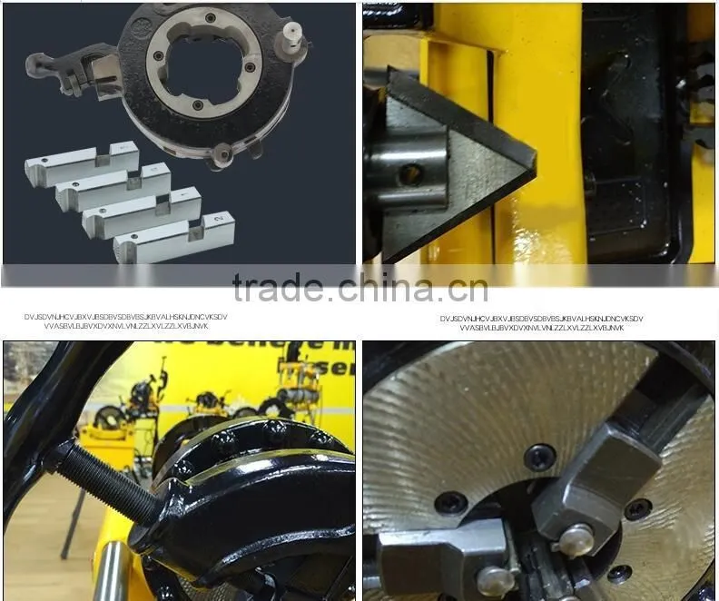 SQ50B1electric threading pipe machine,electric pipe cutting threading machine