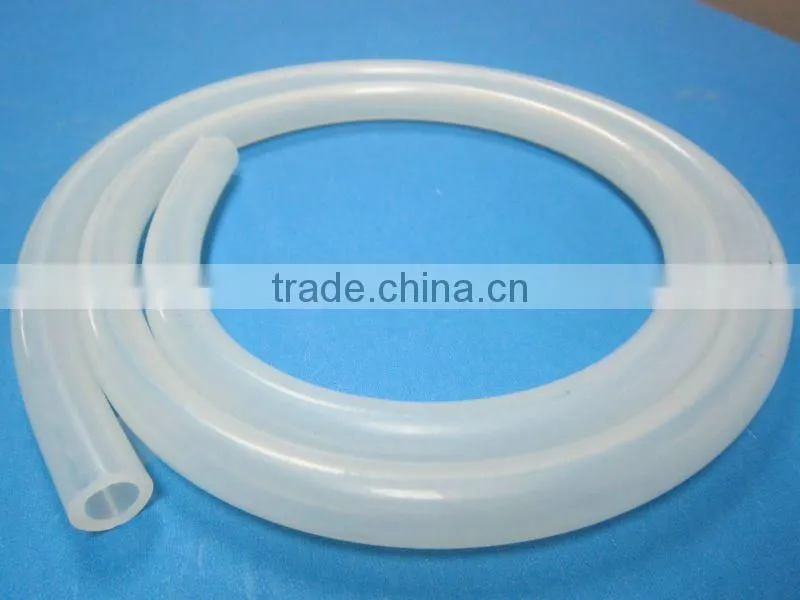 Flexible Soft Hollow Silicone Rubber Tubing, Food Grade, ROHS, Eco-friendly ASR1002