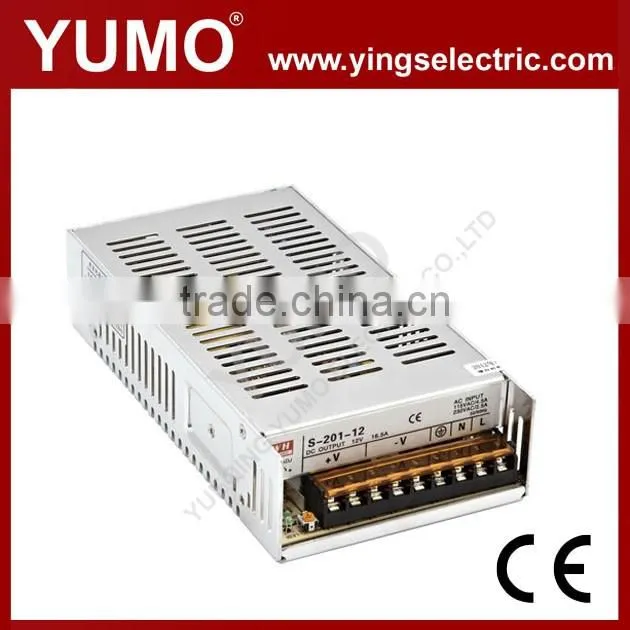 YUMO S-201201W 5/12/48V Single output High efficiency power supply Switching Power Supply