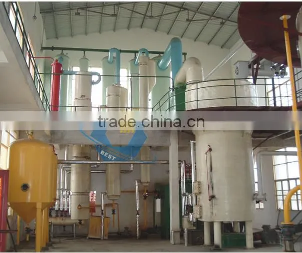 5TPD edible refining oil mini rice bran oil mill plant