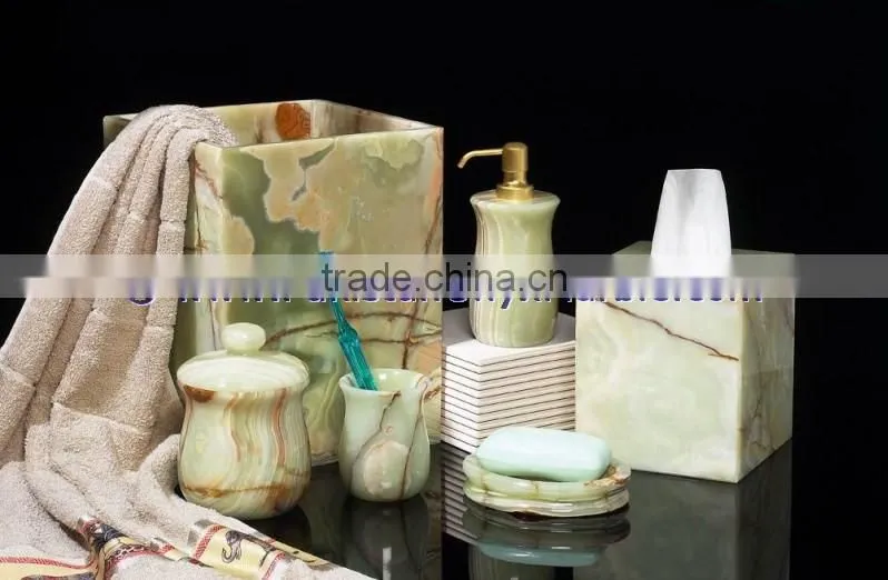 Wholesale EXPORT QUALITY MANUFACTURER AND EXPORTERS ONYX BATHROOM ACCESSORIES COLLECTION