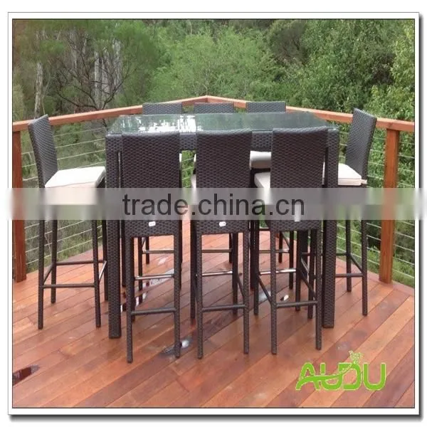 9 Pieces High Class Seaside Bar Furniture