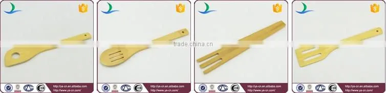 New product china kitchen cooking bamboo spatula