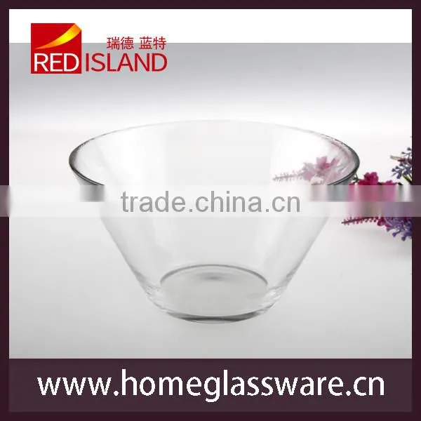 glass salad bowl, larege soup bowl, fruit bowl