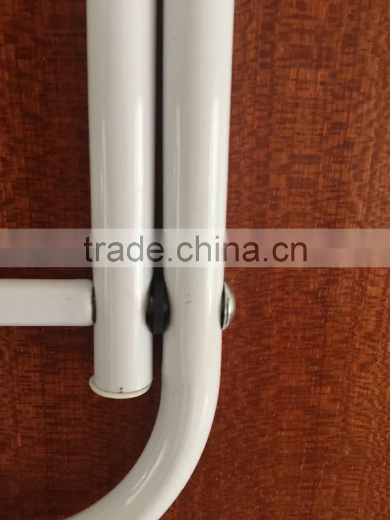 VIVINATURE 5 HOOK CHROME SWIRL OVER THE DOOR DECORATIVE COAT CLOTHES HANGER HOOKS