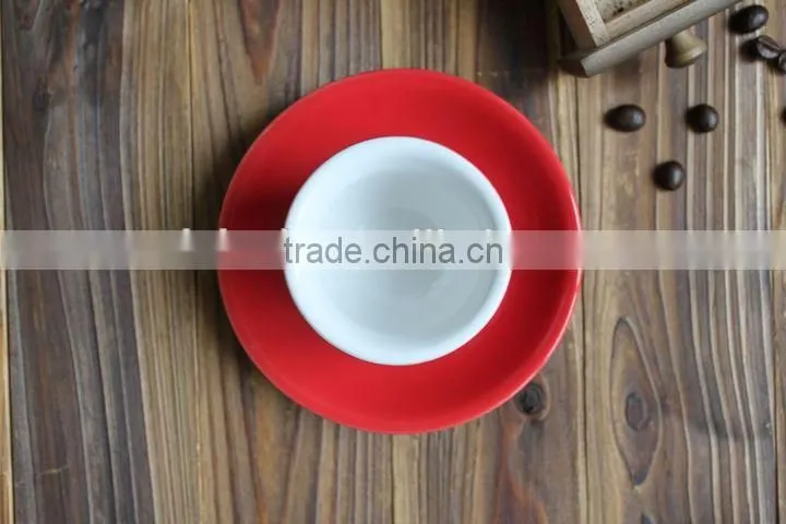 practicability ceramic cup and saucer