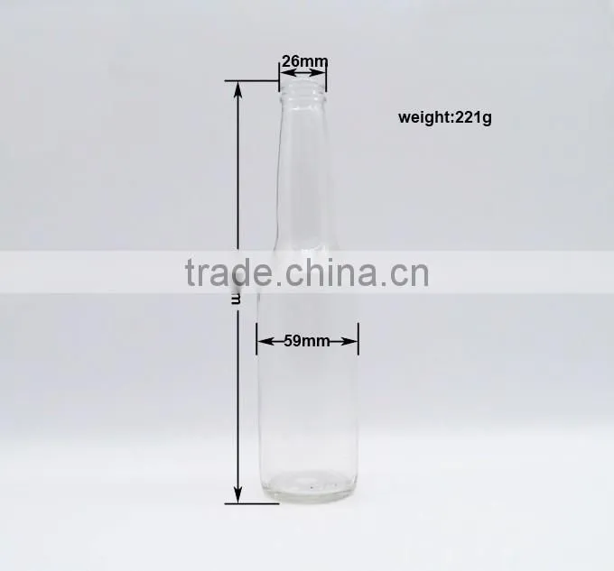 Haonai High Quality FDA certified glass 330ml amber green empty beer bottle supplier brewing custom beer growler supply