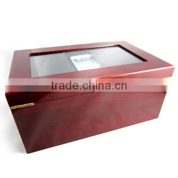 2017 phone packaging wooden box,gift box for iPhone