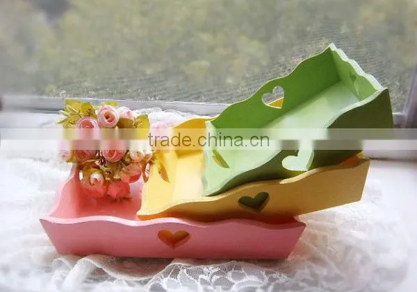 hot selling wooden storage tray
