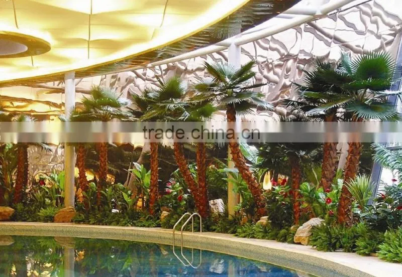 Decoration Plants Artificial Washington Palm Tree
