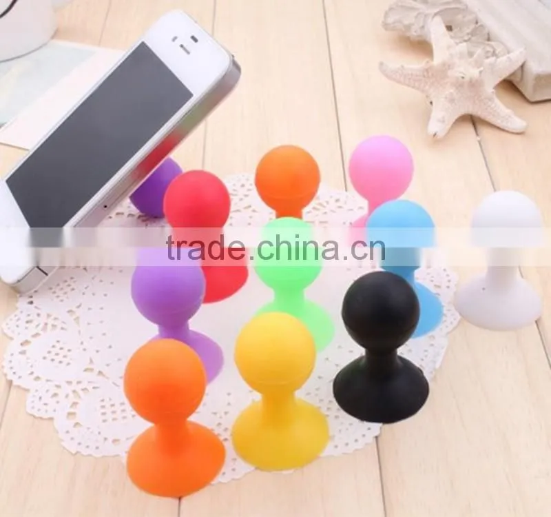 Silicone Material wholesale Novelty Design and No Charger multifunction phone holder