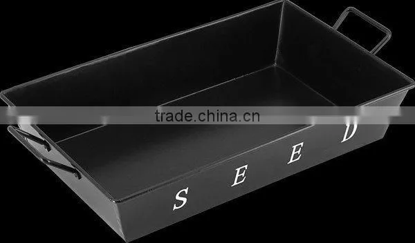 Good Quality Rectangle Metal Serving Tray Beer Collector