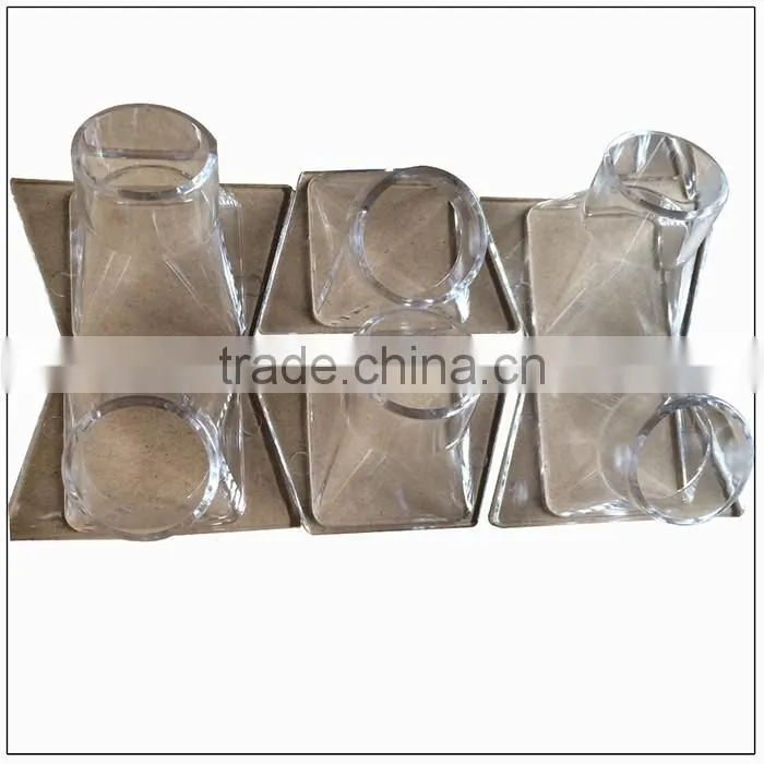 Alibaba custom transparent pc cover plastic mold maker