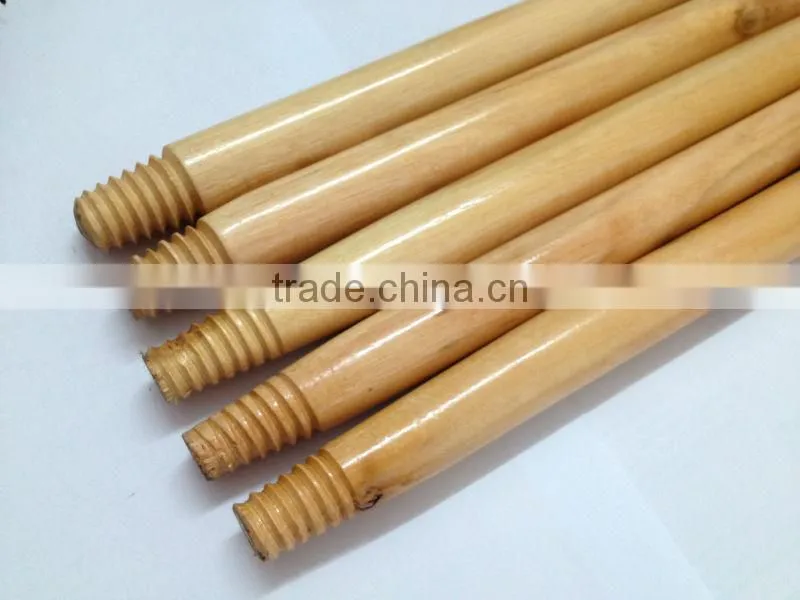Poplar wood for cleaning tools broom sticks