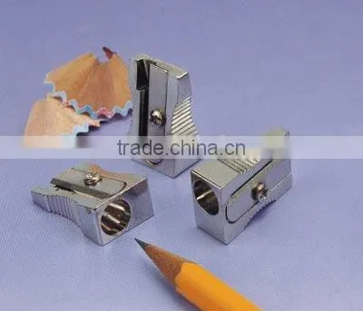 mini size aluminium office pencil sharpener