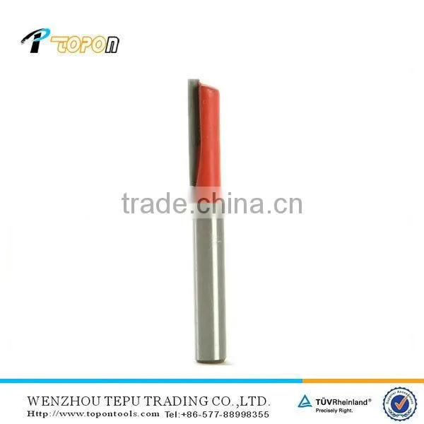 router bit tungsten carbide one flute woodworking bits 6.3mm 1/4in shank