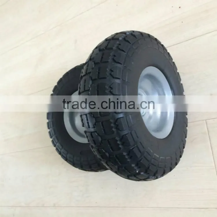 hand trolley used pu foam solid tire
