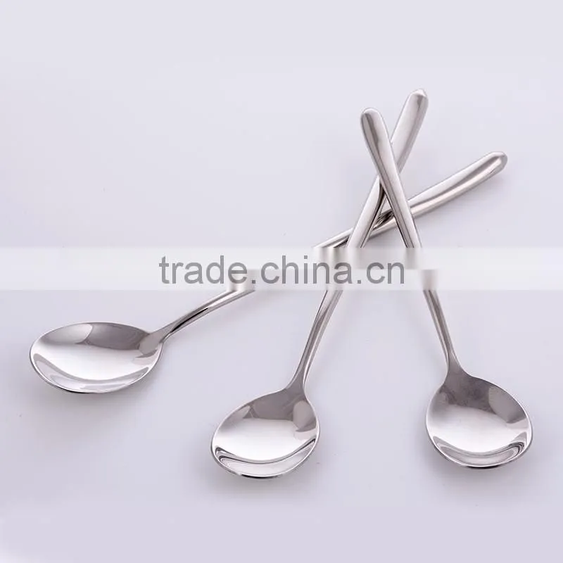 HT 59 Hot sale cheap stainless steel soup spoon