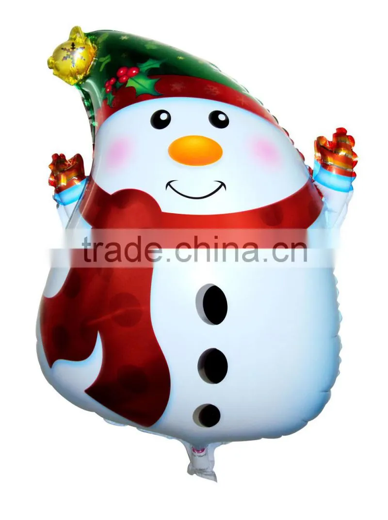Santa Claus Helium Balloon High Quality Christmas Foil Balloon For Kids Can Custom Logo Printed Balloon For Christmas