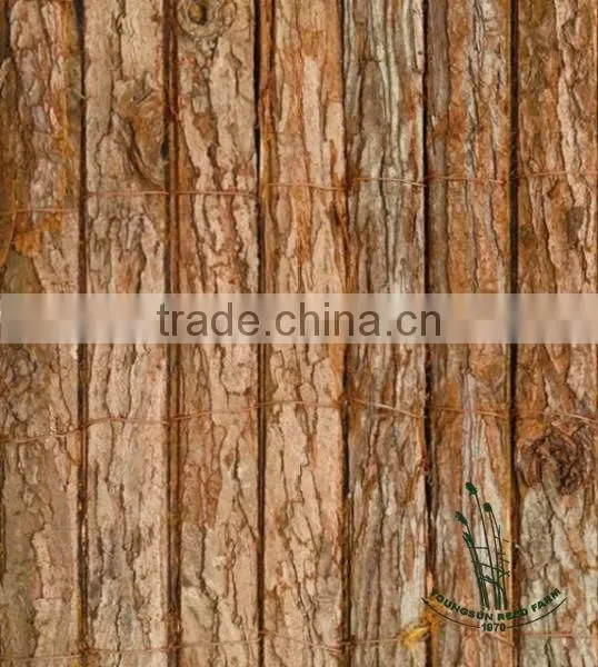 bark fence