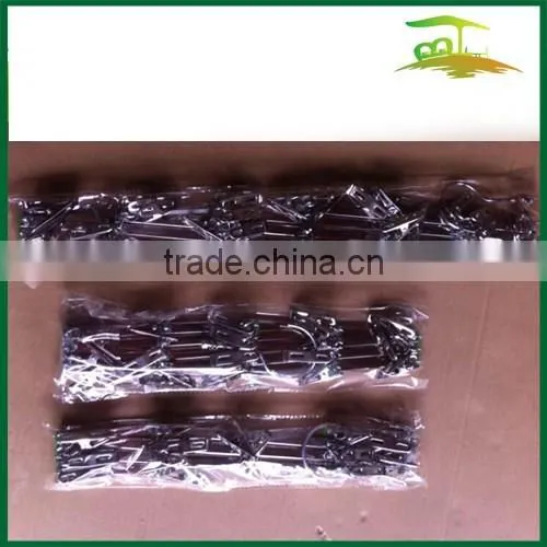 Metal Stainless Steel hanger with 20 clips/pegs