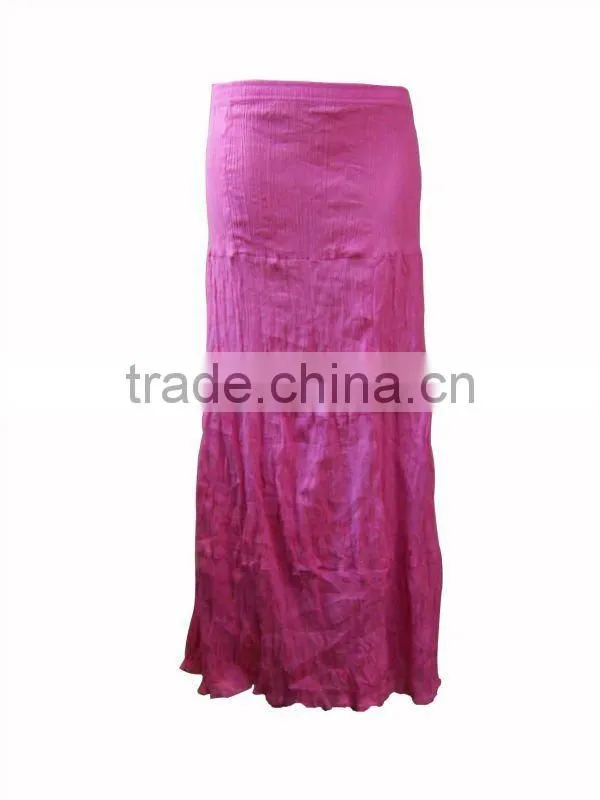 100% Cotton Long Skirt