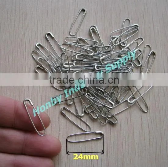 Household No Coil Steel French Safety Pin