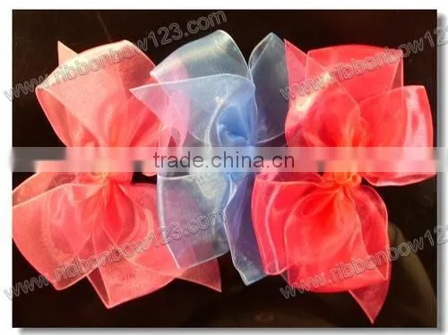 grosgrain ribbon bows flower as the shoe attachment,