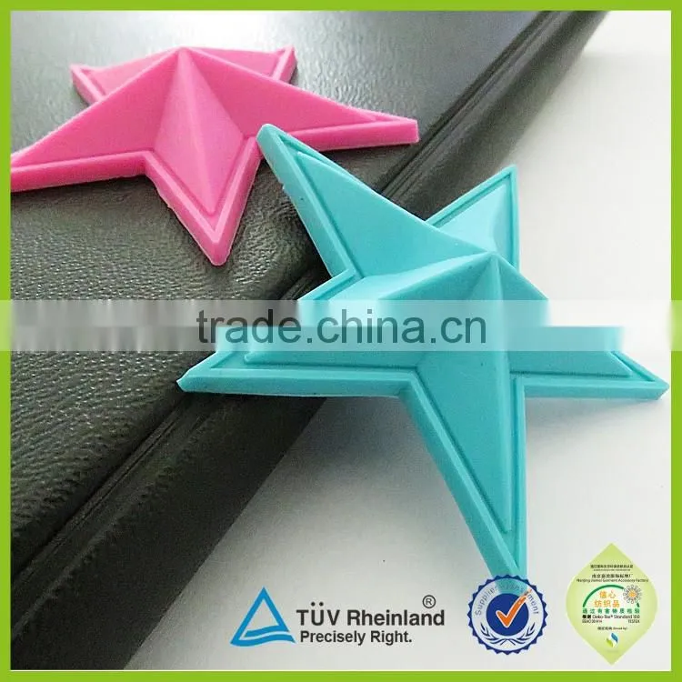 Nanjing Jiamei Factory micro-injected pvc label sew in clothing labels cheap