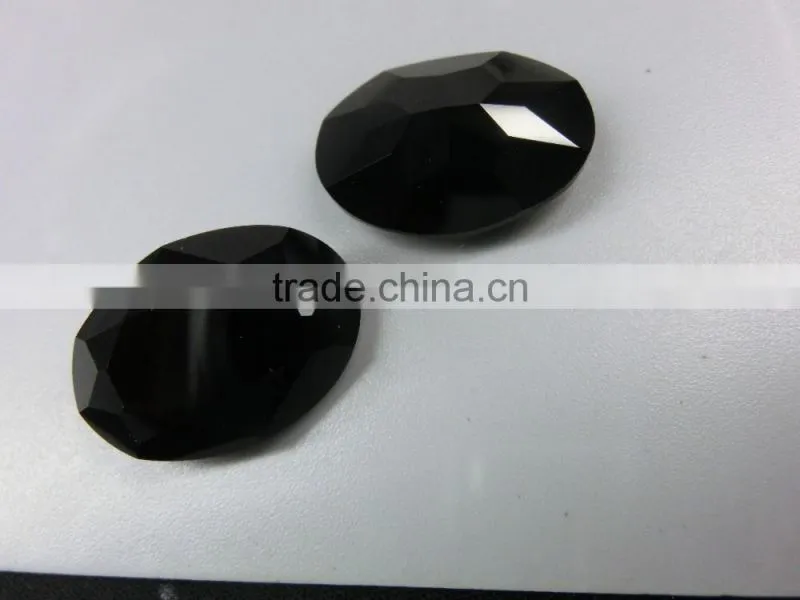 K9 oval fancy stones for clothes decoration