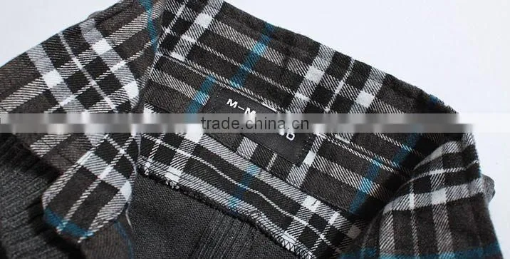 latest men's knitted double collar sweater