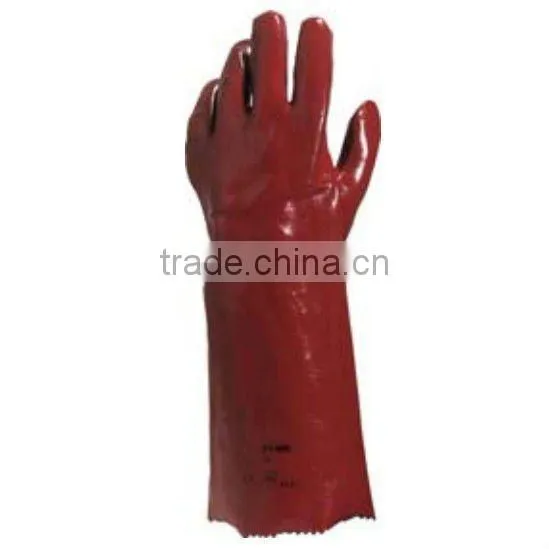 pvc oil resistance gloves