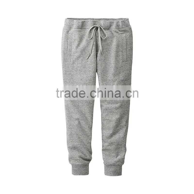 Wholesale cotton jogger pants custom plain sport trousers for unisex