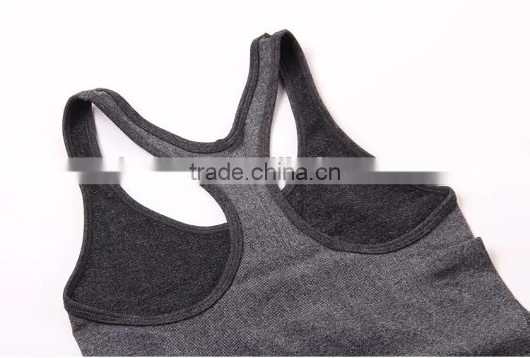 hot sale fashion cotton/polyester women gym dry fit tank top