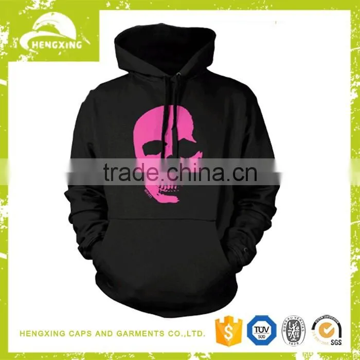 wholesale custom printed mans cowl neck hoodies