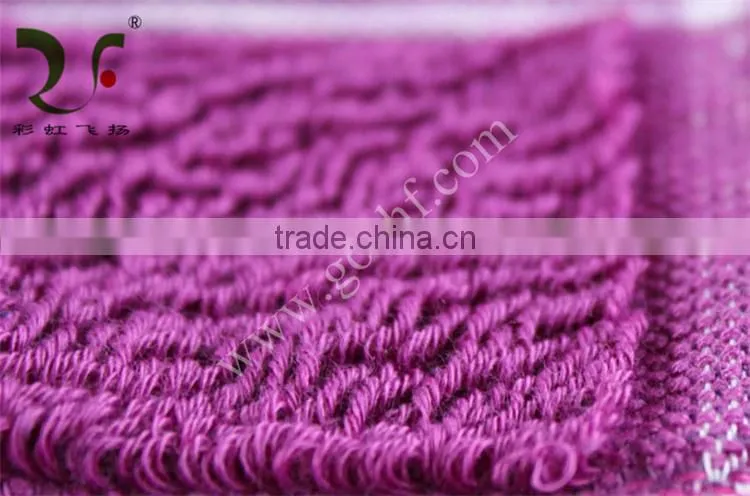 Plush grid pattern 100% cotton bath mat