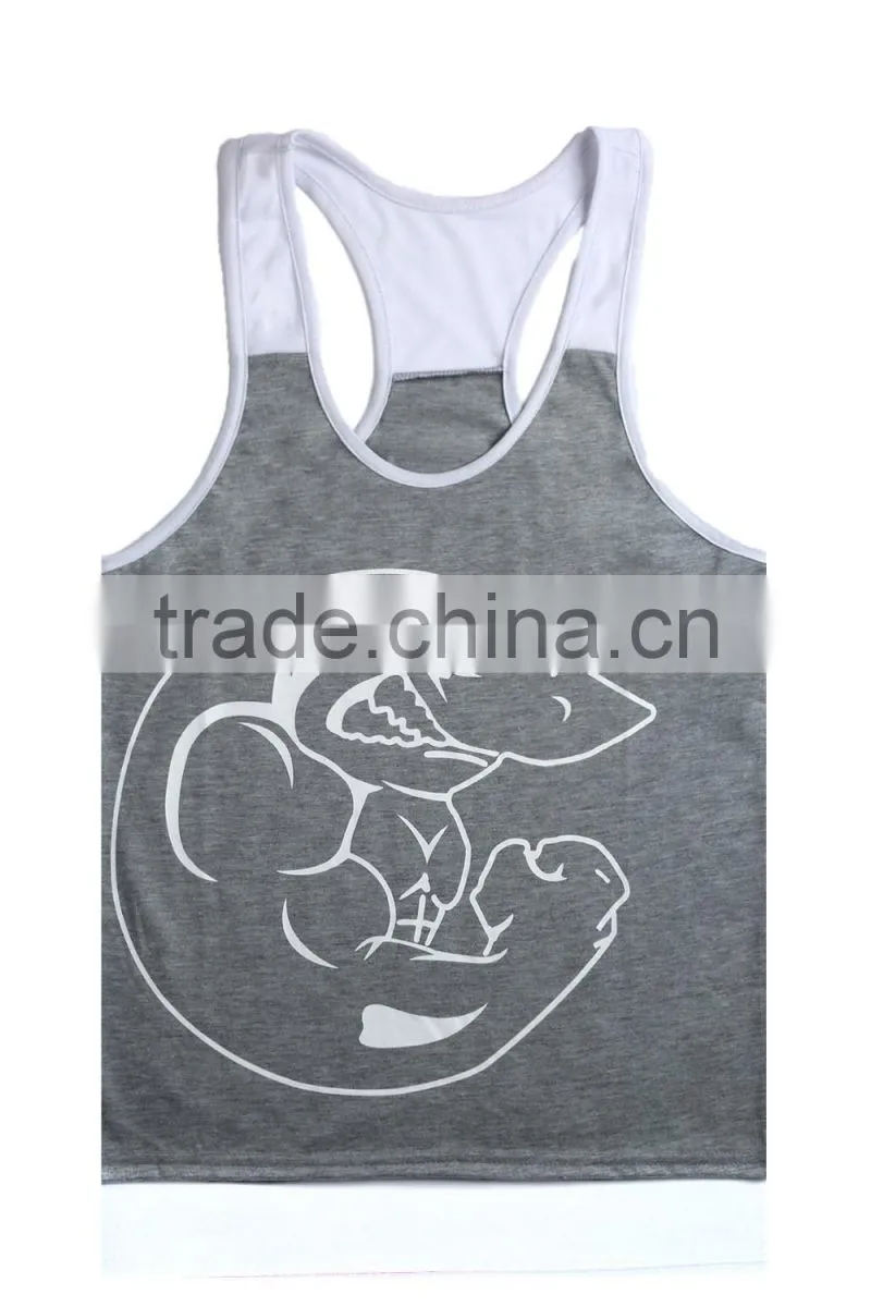 2016 Newly Men New Sleeveless Sport Shirts Tank Top