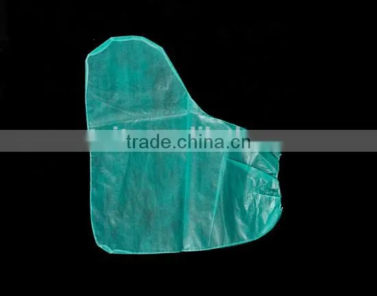 Disposable boot cover with elastic