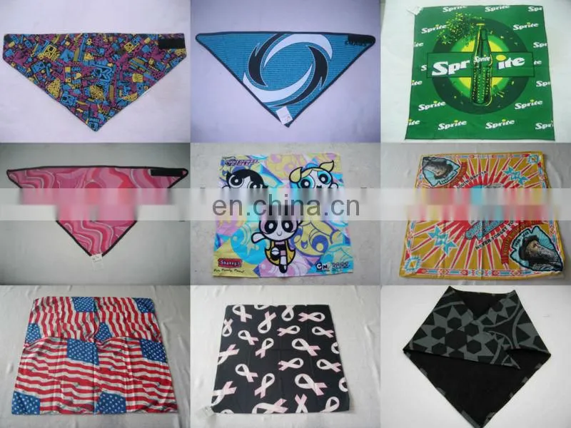 Cheap Polyester Triangle Bandana