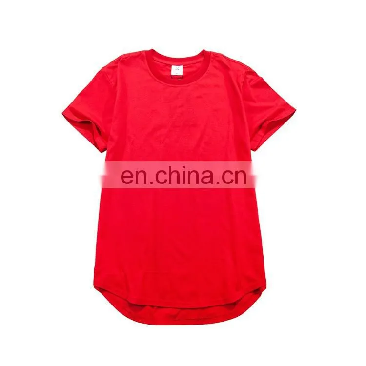 Custom men's long t shirts 6455
