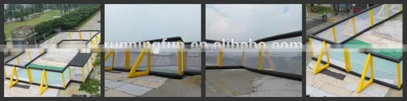 HOT popular inflatable paintball bunker, arctic bunker inflatable snow fort