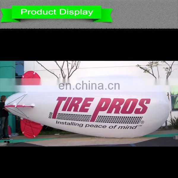 Hot ! Printed inflatable advertising airship outdoor for event