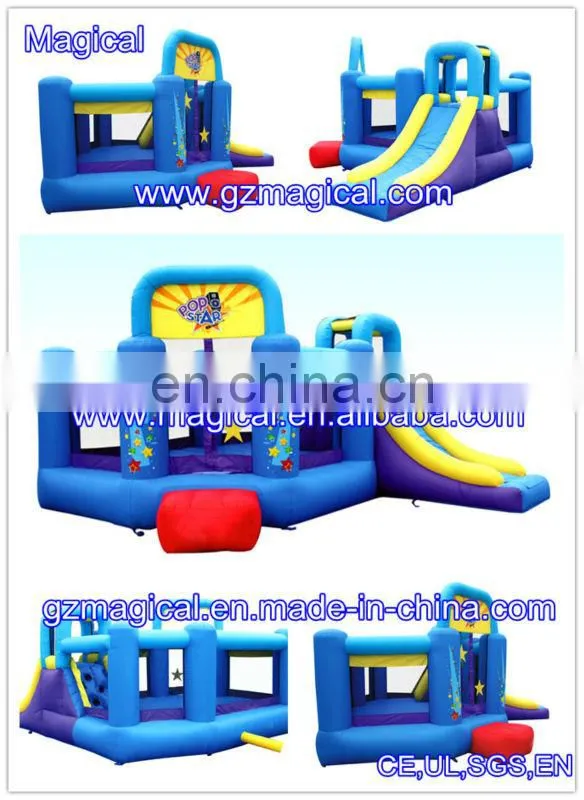 happy paradise inflatable funny combo for baby playing