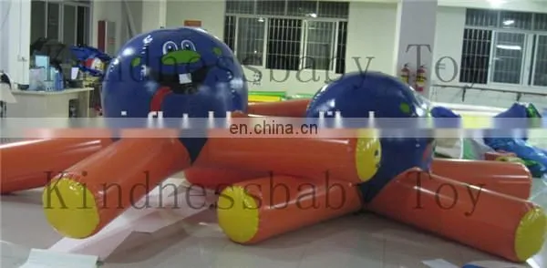 air tight high quality inflatable water park game , floating water games on sale