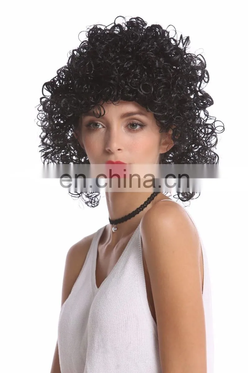 Black women party wigs P-W225