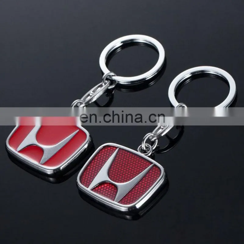 Promotional gift car brand logo keychain for sale