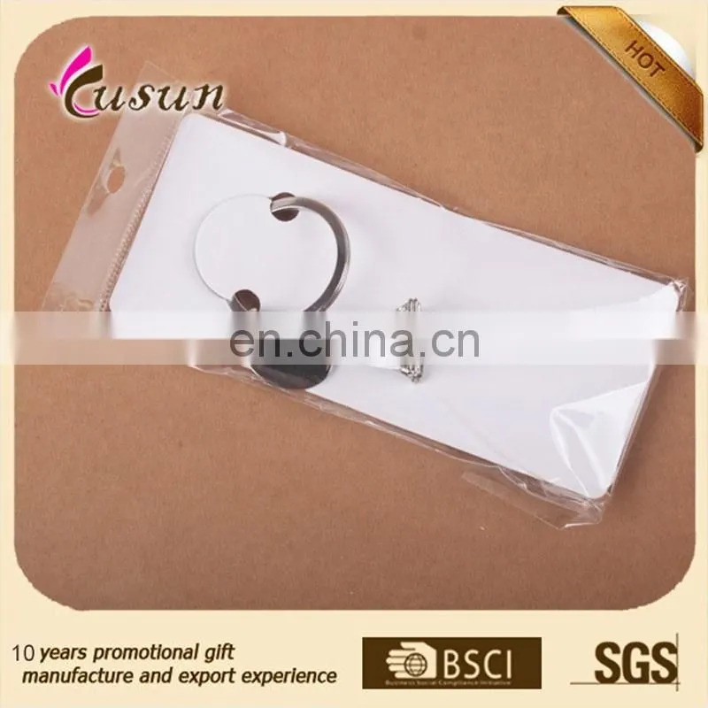 2016 Promotional custom logo metal keychain,keyring,key holder